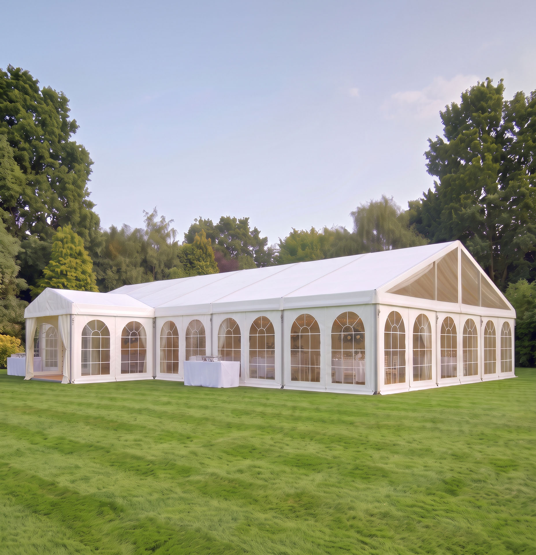 Marquee with Entrance Door