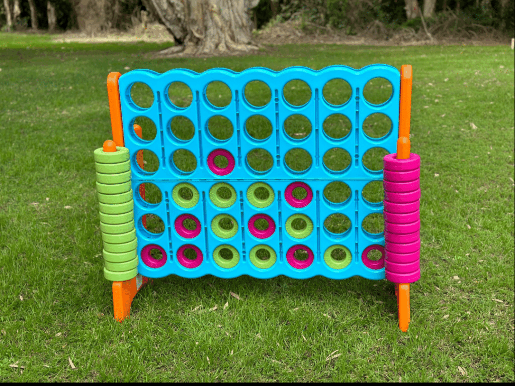 Outdoor Connect 4 Game set