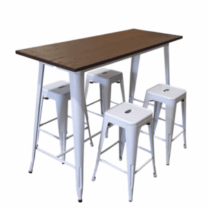 Tolix Stool White - Image 2