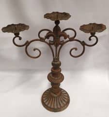 Candelabra Rustic Empire 3 Branch