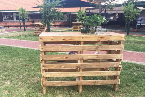 Box Pallet Table