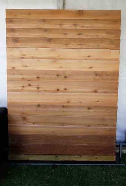 Wooden Panel Backdrop