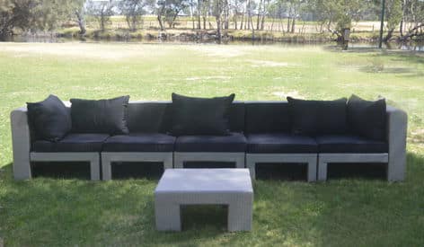 Mazara Wicker Lounge Modules