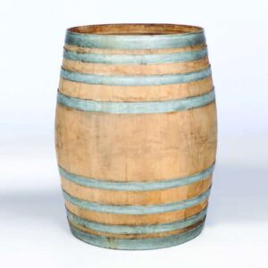 Wooden Wine Barrel - Image 1