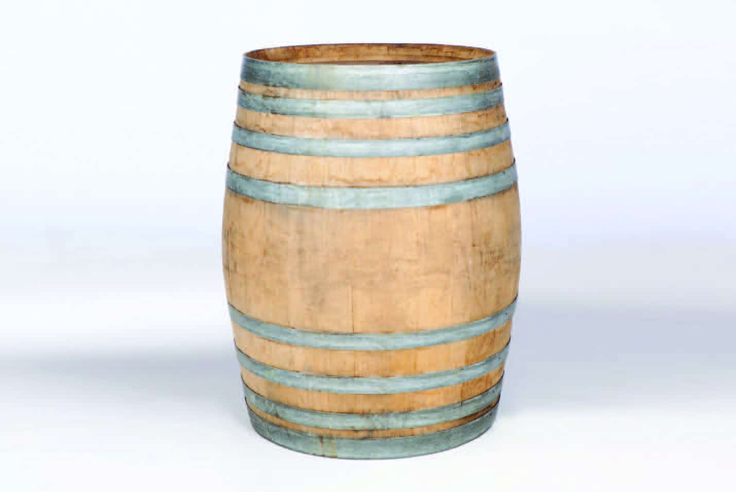 Wooden Wine Barrel - Image 1