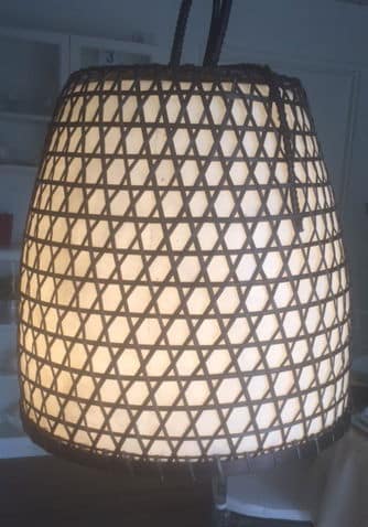 Cane Pendant Light