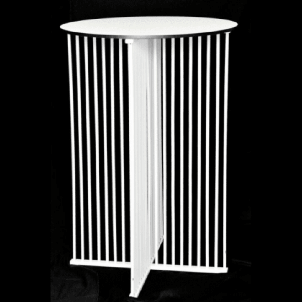 Studio Cocktail Bar Table - White