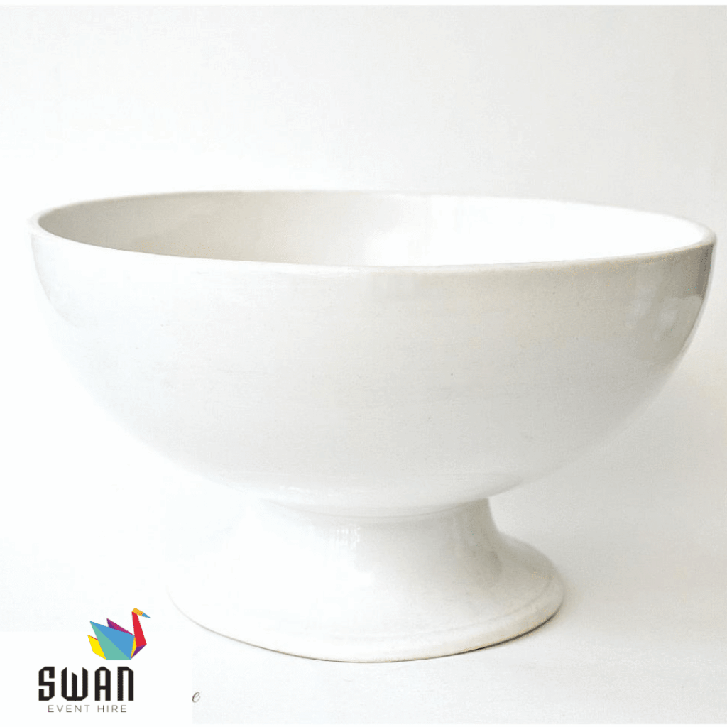 Wine Chiller or Punch Bowl -White